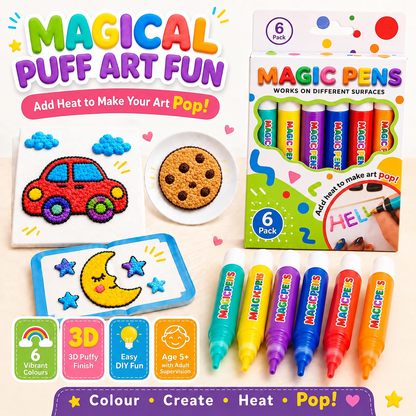🎁🔮Magic Pen – Draw 3D with one stroke!🎄DIY Bubble Magic Drawing Pens