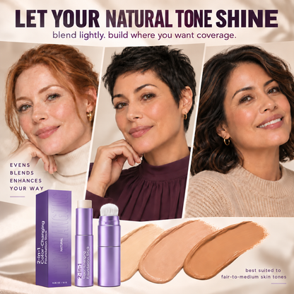 2-in-1 Color-Changing Foundation Stick
