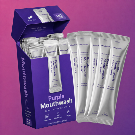 ✨Instant Brightening Purple Mouthwash