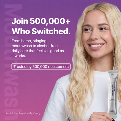 ✨Instant Brightening Purple Mouthwash