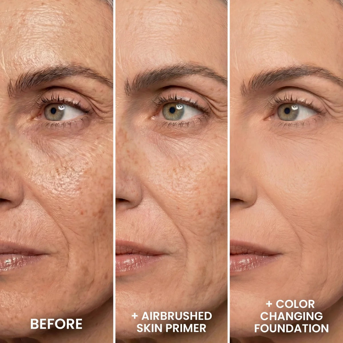 HZA Color Changing Foundation，Buy 2 Get 1 Free！